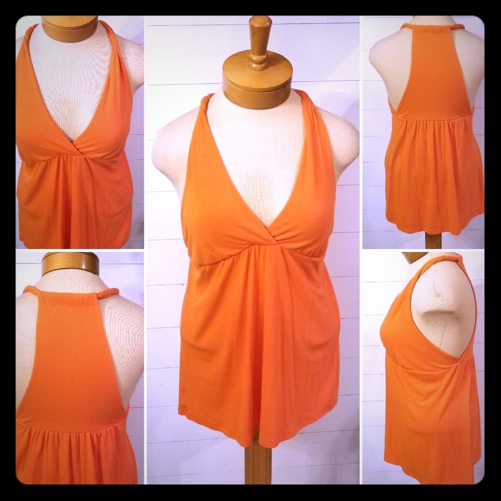 Orange Tank Top